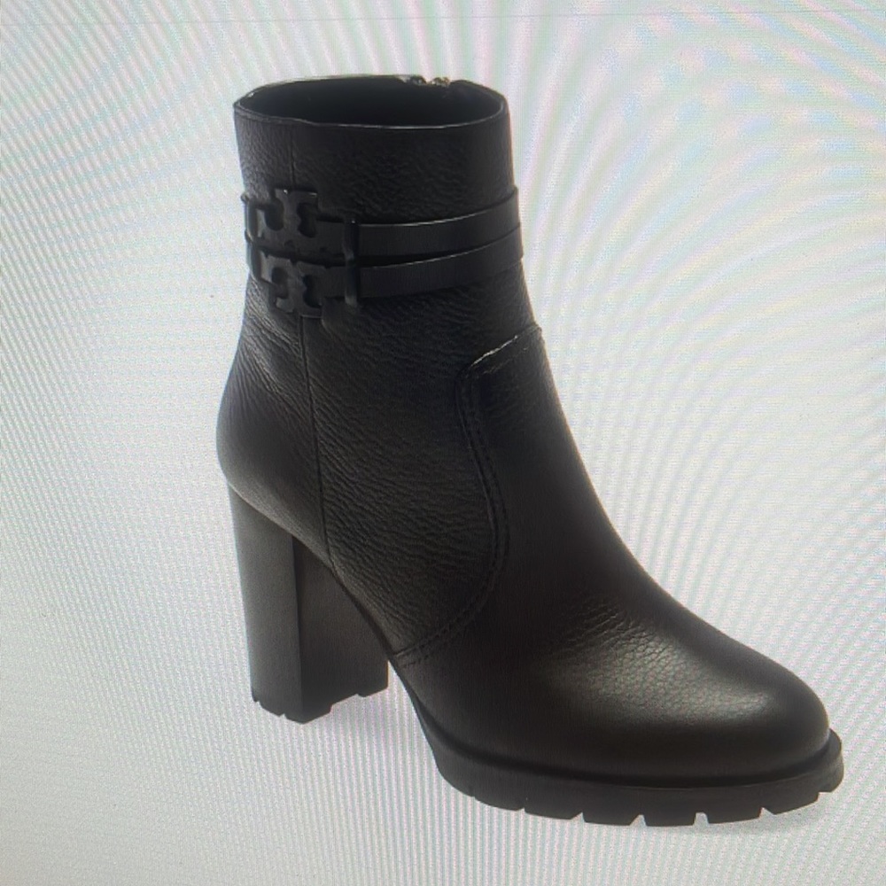 Tory Burch Black Heeled Boots